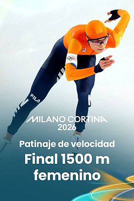 Patinaje de velocidad JJOO Milano Cortina 2026 - Patinaje de velocidad: Final 1500 m femenino