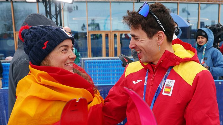 Oriol Cardona y Ana Alonso: "El relevo mixto es una prueba que se nos da muy bien a los dos"