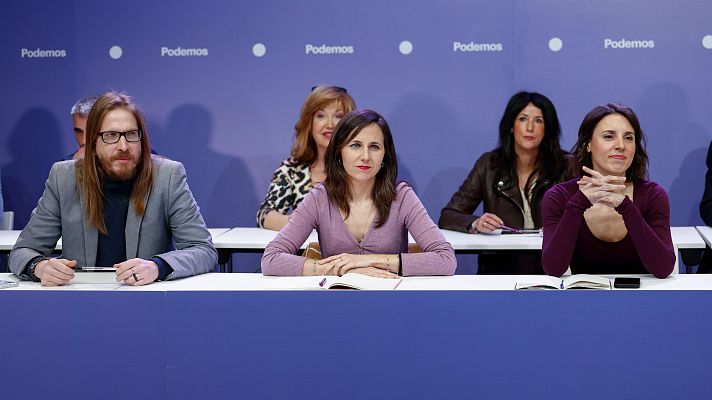 Telediario 1 - Podemos se desmarca de la nueva alianza de izquierdas y tampoco ve con buenos ojos la iniciativa de Rufián