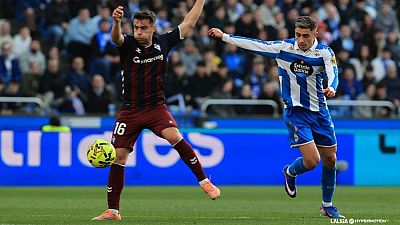 RC Deportivo - SD Eibar: resumen del partido de la 27ª jornada de Liga | Segunda