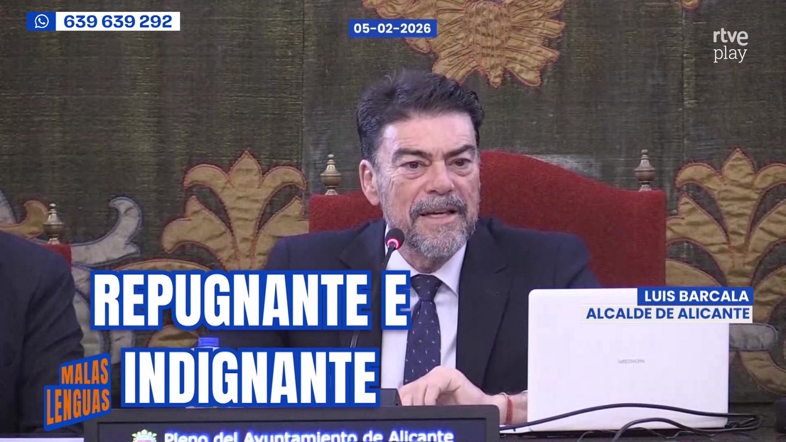 La esposa del alcalde de Alicante cobra el alquiler de una VPO - Malas lenguas | Ver