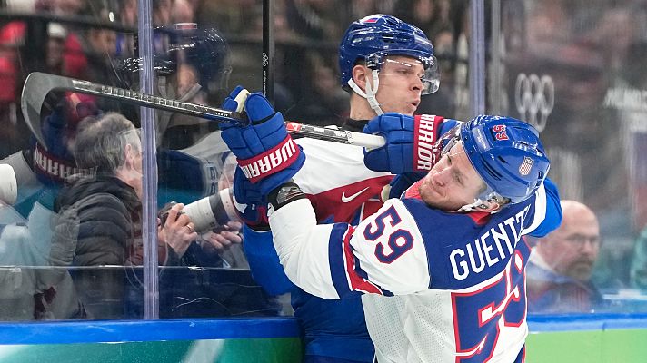 Hockey Hielo JJOO Milano Cortina 2026 - Semifinal masculina: EEUU - Eslovaquia