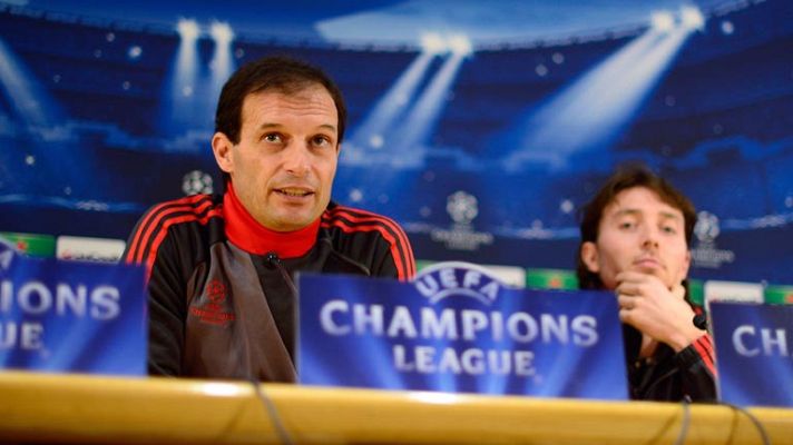 Desafío Champions - Allegri: "Me disgusta que se diga que el Milan es la víctima"