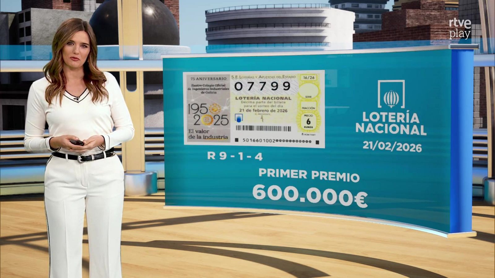 Sorteo de la Lotería Nacional: 21/02/2026 - Loterías | Ver