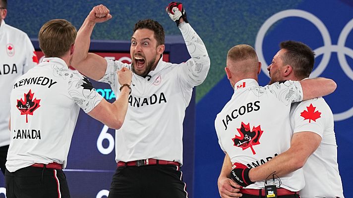 Curling JJOO Milano Cortina 2026 - Canadá se lleva el oro en la última piedra de la final ante Gran Bretaña
