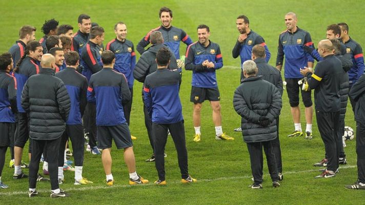 Champions League - El Barcelona huye de la vitola de favorito ante el Milan