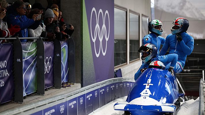 Bobsleigh JJOO Milano Cortina 2026 - Cuarta ronda. Final Cuadrúple masculino