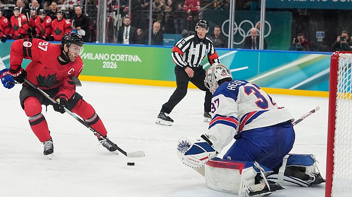 Hockey Hielo JJOO Milano Cortina 2026 - Final masculina: Canadá - Estados Unidos