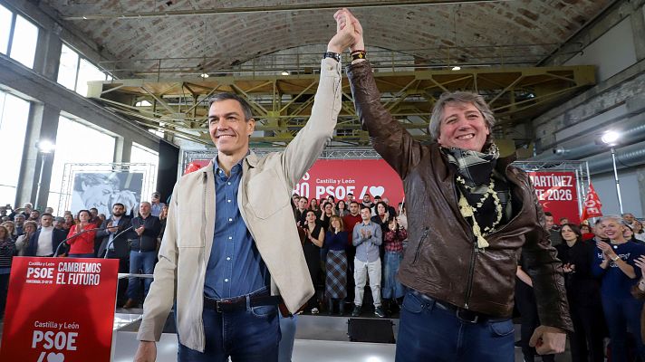 Telediario Fin de Semana - Sánchez llama a dar "el punto y final" en Castilla y León a los gobiernos de PP y Vox