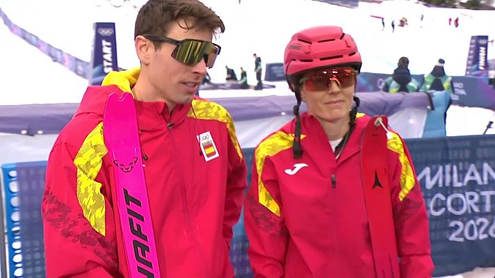 Esports en català - Final skimo parelles mixte