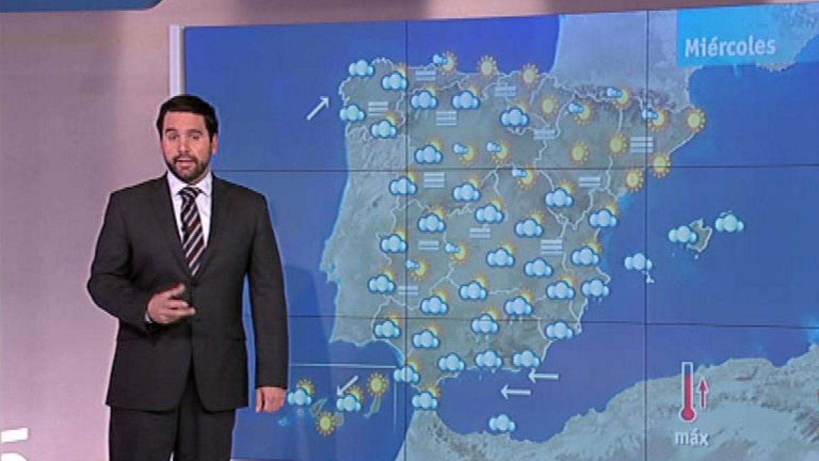 La lluvia da una tregua antes de que llegue un nuevo frente que traerá frío y nieve