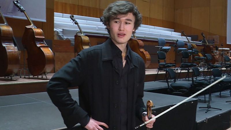 Entrevista a Daniel Lozakovich - Los conciertos de La 2 | Ver