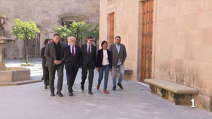 L'Informatiu - Salvador Illa porta els pressupostos al Govern sense ERC però amb aval social i empresarial
