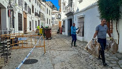 Grazalema: 80 vecinos siguen sin volver a casa tras el temporal | Ver