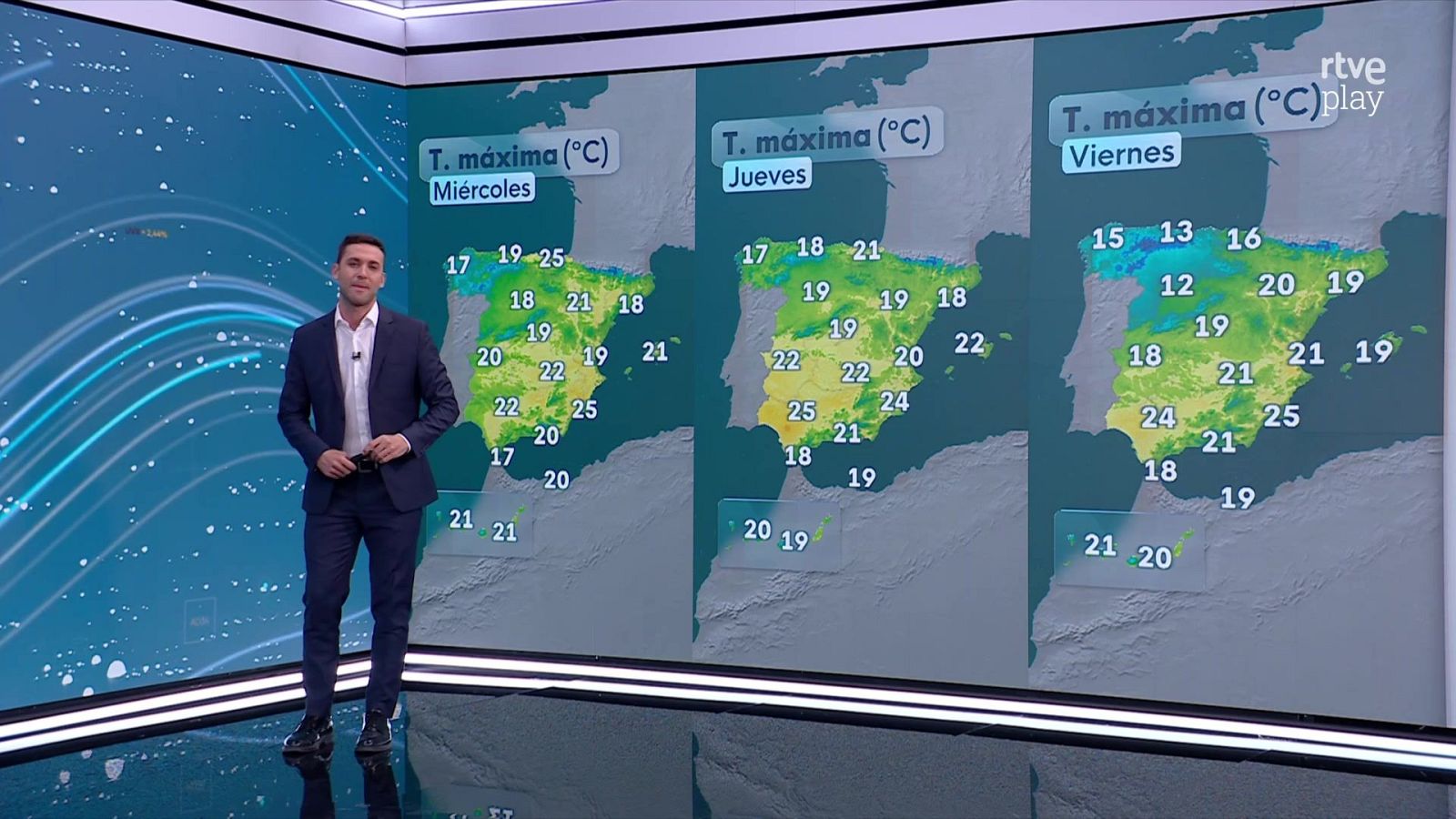 El Tiempo Noche - 23/02/26 - RTVE.es - El tiempo | Ver