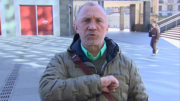 Telenorte - País Vasco - Euskadi recuerda los 4 años de guerra en Ucrania con concentraciones y testimonios de dolor y esperanza