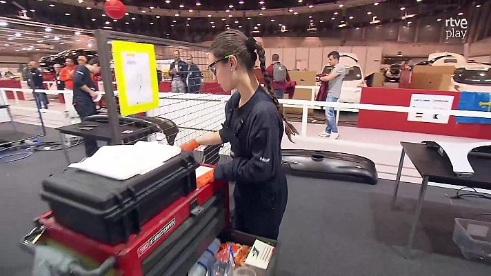 Aquí hay trabajo - Olimpiadas de Formación Profesional