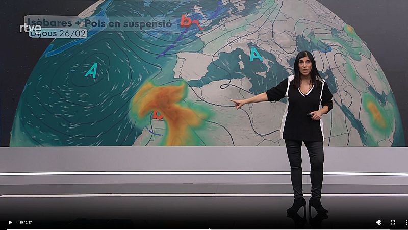 El Temps amb S�nia Papell (25/02/2026) | RTVE Catalunya - El temps | Veure