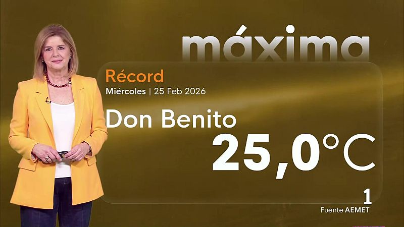 El tiempo en Extremadura - 25/02/2026 | Ver