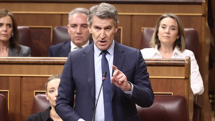 Telediario 1 - En el PP hacen borrón y cuenta nueva tras el enfado de Abascal