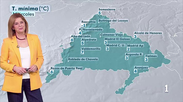 Informativo de Madrid - El tiempo en la Comunidad de Madrid – 25/02/26