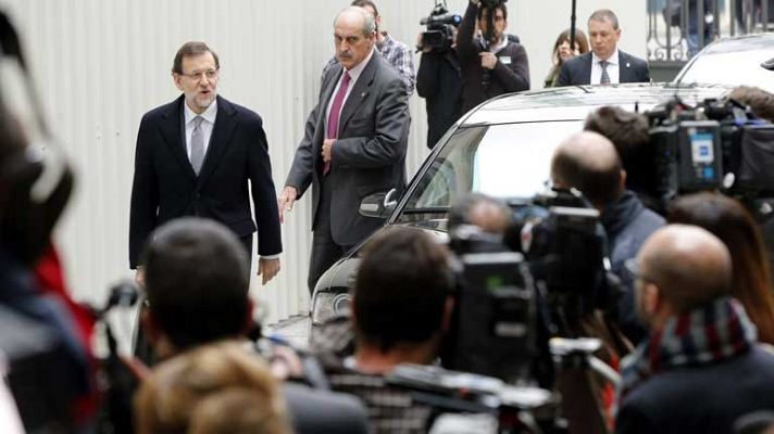 Telediario 1 - Alrededores del Congreso