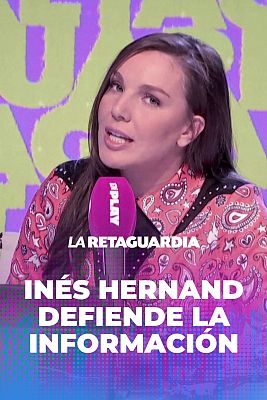 Inés Hernand reflexiona sobre la necesidad de estar informados