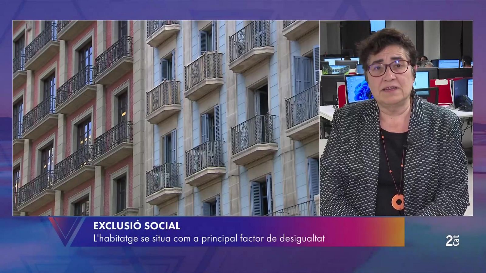 Creu Roja Catalunya: "Si el lloguer mitjà són 1.300 euros i el salari 1.100, la precarietat ja és estructural"