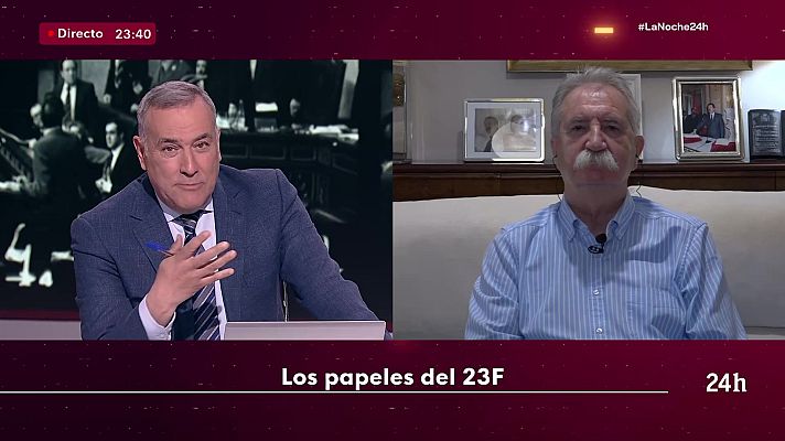 La noche en 24h - Javier Fernández López, militar retirado y escritor, analiza el 23F