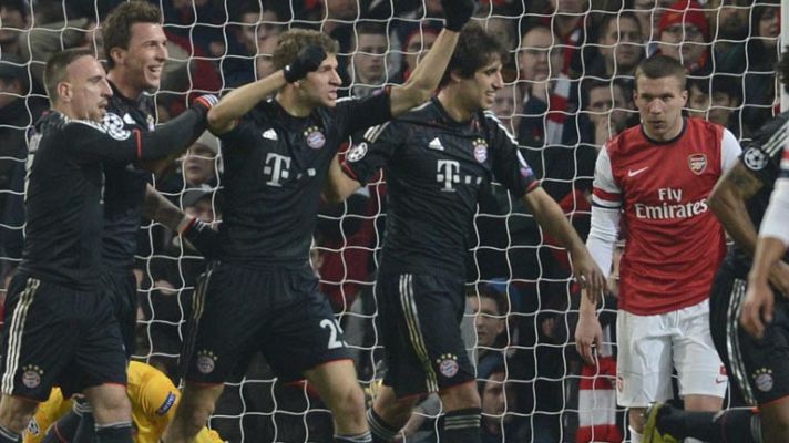 Telediario 1 - El Bayern muestra su candidatura a la Champions