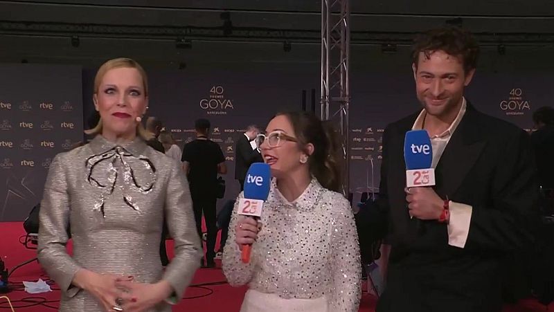 La nit dels Goya a La 2Cat: la catifa vermella - Especials en catal� | Ver