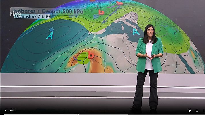 El temps - Sense canvis fins demà. El cap de setmana es trencarà la calma anticiclònica