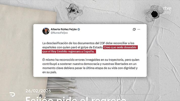 Telediario 1 - Telediario - 15 horas - 26/02/26