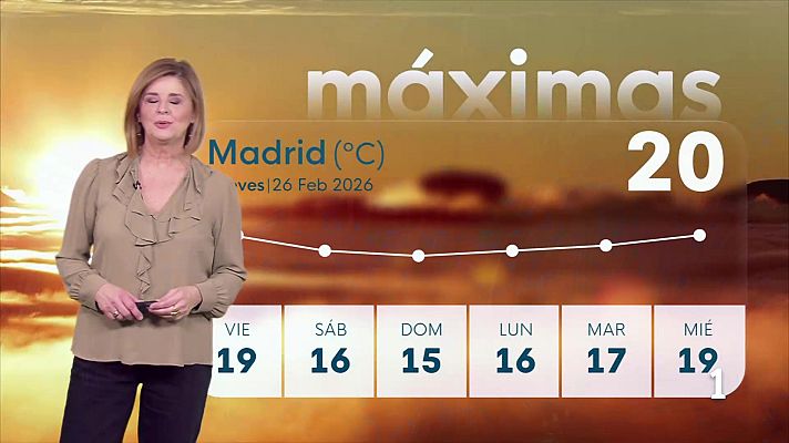 Informativo de Madrid - El tiempo en la Comunidad de Madrid – 26/02/26