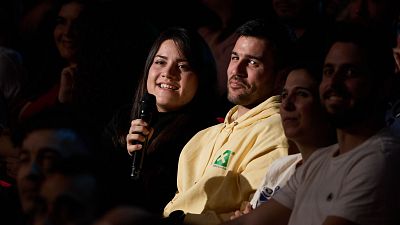 Un 'gender reveal' en directo