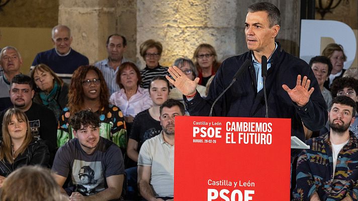 Telediario 2 - Sánchez anuncia que el Consejo de Estado avala blindar el aborto en la Constitución