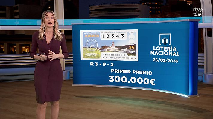 Loterías - Sorteo de la Lotería Nacional, Bonoloto, Primitiva y Jóker del 26/02/2026