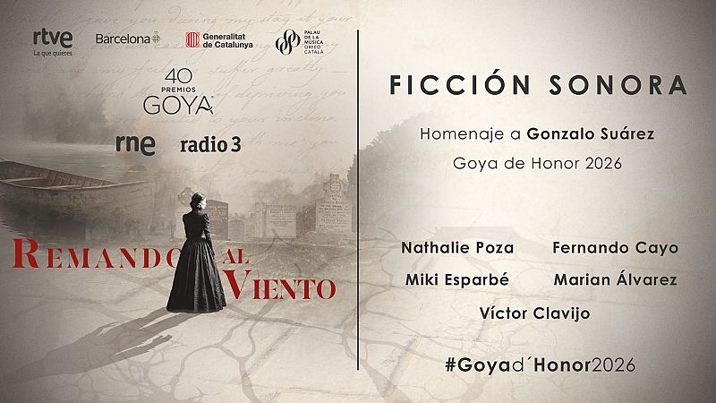 Ficción sonora - 'Remando al viento', de Gonzalo Suárez (vídeo) - 26/02/26 - Ver ahora
