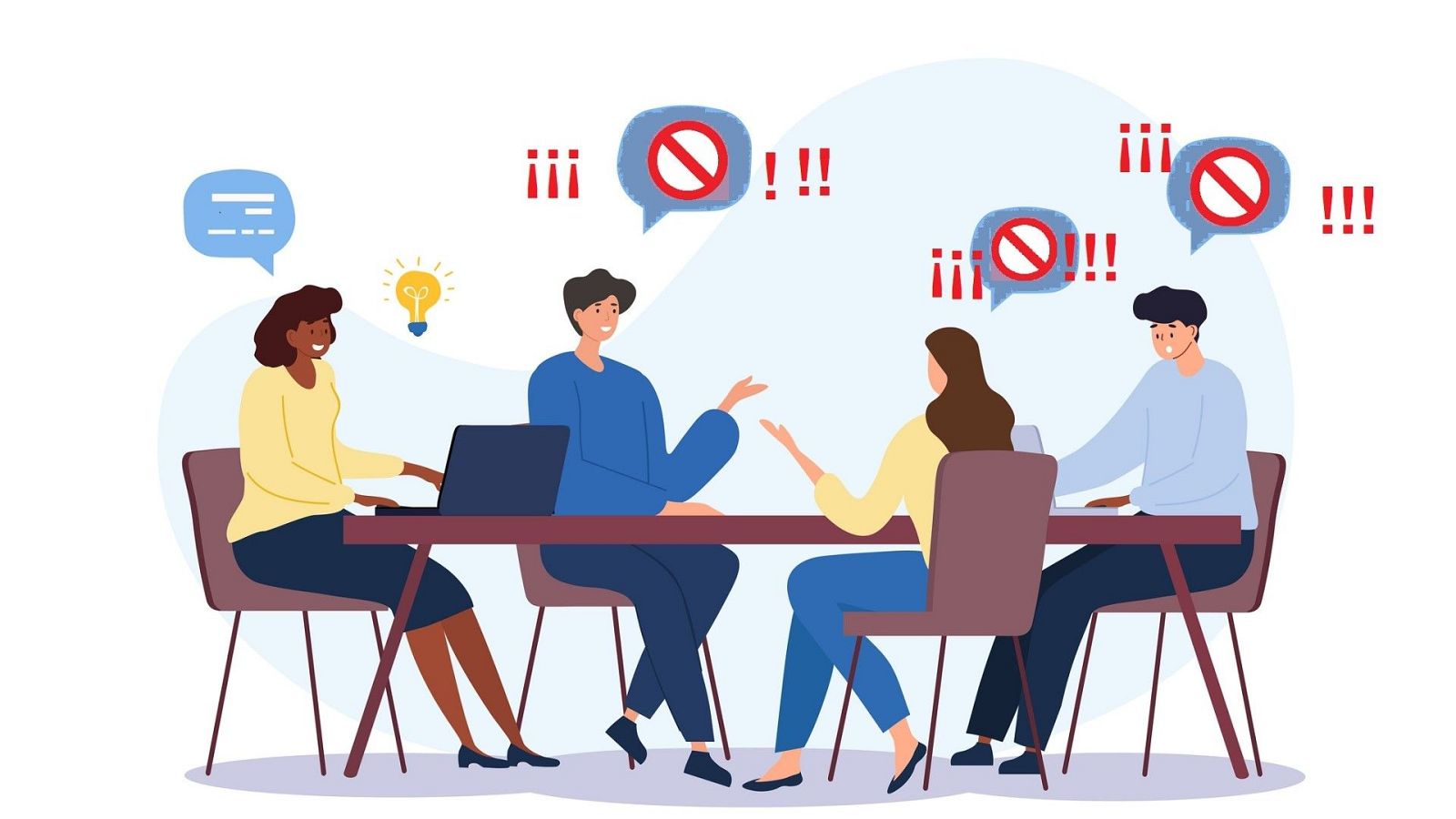 Aquí hay trabajo - Tres frases prohibidas en una reunión laboral y 745 empleos - Aquí hay trabajo | Ver