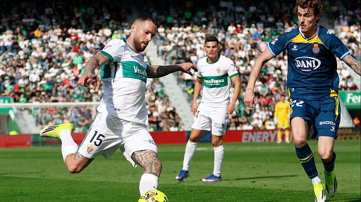 Resúmenes de LaLiga - Elche - Espanyol: resumen del partido de la 26ª jornada de Liga | Primera