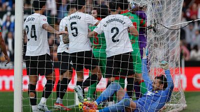Valencia - Osasuna: resumen del partido de la 26ª jornada de Liga | Primera