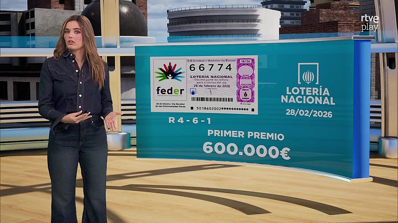 Sorteo de la Lotería Nacional: 28/02/2026 - Loterías | Ver