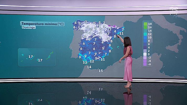 El tiempo - Máximas en descenso prácticamente generalizado, más en zonas de interior del tercio nordeste peninsular