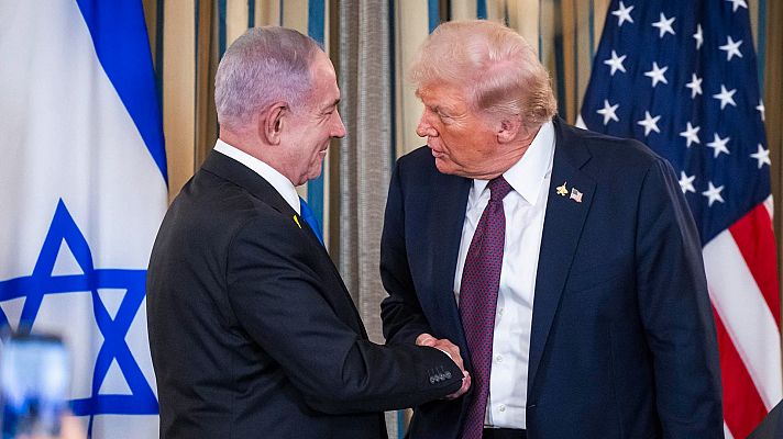 Telediario Fin de Semana - Trump, decidido a acabar con el régimen de los ayatolás en Irán con ayuda de Israel