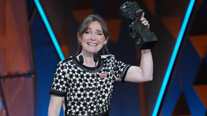 Nagore Aranburu gana el Goya 2026 a la mejor actriz de reparto por 'Los domingos'.