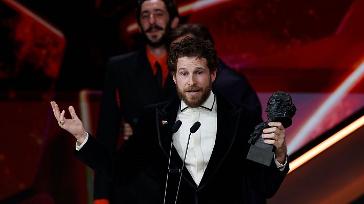 Álvaro Cervantes gana el Goya a mejor actor de reparto por su trabajo en 'Sorda'