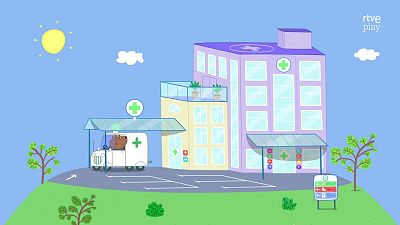 Fiesta de pijamas en el hospital