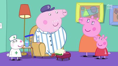 Cuidando al Abuelo Pig