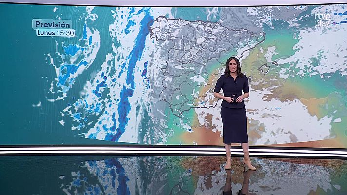 El tiempo - Máximas en ascenso en la mitad norte peninsular, notable en el Cantábrico y en el este de Alborán 
