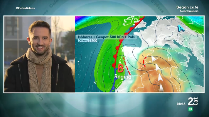 El temps - Borrasca Regina: pols sahariana i després una possible llevantada